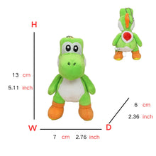 Lade das Bild in den Galerie-Viewer, Super Mario Plüsch Schlüsselanhänger - viele Motive