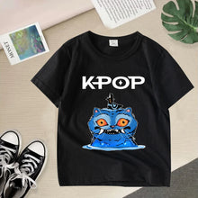 Lade das Bild in den Galerie-Viewer, Stylische K-Pop Demon Hunters T-Shirts für Kinder