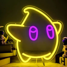 Lade das Bild in den Galerie-Viewer, Super Mario LED Neon Lampen Licht Gamer Deko