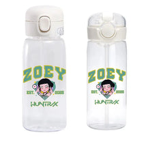 Lade das Bild in den Galerie-Viewer, Praktische Hunterx K-Pop Demon Hunters Wasserflasche für Sport & Alltag – erhältlich in 400 und 600 ml