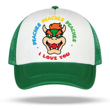 Lade das Bild in den Galerie-Viewer, Farbenfrohe Super Mario Baseball Caps Mützen für Kinder oder Erwachsene