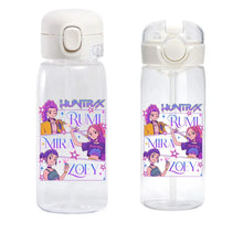 Lade das Bild in den Galerie-Viewer, Praktische Hunterx K-Pop Demon Hunters Wasserflasche für Sport & Alltag – erhältlich in 400 und 600 ml