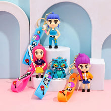 Lade das Bild in den Galerie-Viewer, Farbenfrohe K-Pop Demon Hunters Anhänger und Keychains für Fans