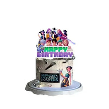 Lade das Bild in den Galerie-Viewer, Kindergeburtstag im K-Pop Demon Hunters Look – mit Banner, Bechern und weiterer Deko