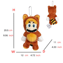 Lade das Bild in den Galerie-Viewer, Super Mario Plüsch Schlüsselanhänger - viele Motive