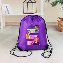 Lade das Bild in den Galerie-Viewer, Stylische Hunterix K-Pop Demon Hunters Kordeltasche für Fans