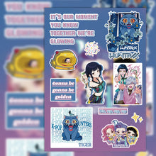 Lade das Bild in den Galerie-Viewer, K-Pop Demon Hunters Aufkleber-Set (8 Stk.) mit verschiedenen Motiven