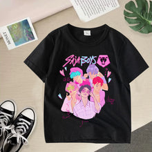 Lade das Bild in den Galerie-Viewer, Stylische K-Pop Demon Hunters T-Shirts für Kinder