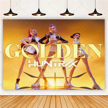 Lade das Bild in den Galerie-Viewer, HUNTR/X K-Pop Demon Hunters Wandposter in großem Format – ideal für Feier, Party oder Geburtstag