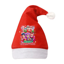 Lade das Bild in den Galerie-Viewer, Festliche Weihnachtsmütze im K-Pop Demon Hunters Design – passend für Kinder und Erwachsene