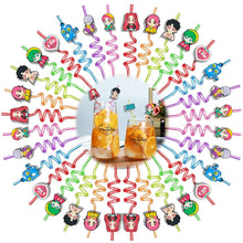 Lade das Bild in den Galerie-Viewer, Wiederverwendbare K-Pop Demon Hunters Trinkhalme