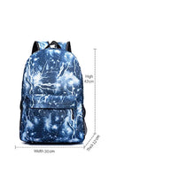 Lade das Bild in den Galerie-Viewer, Rucksack-Set im Hunterix K-Pop Demon Hunters Design mit Federtasche und passender Zusatztasche