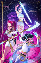 Lade das Bild in den Galerie-Viewer, Dekoratives Hunterix Wandposter als Kunstdruck im K-Pop Demon Hunters Stil