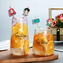 Lade das Bild in den Galerie-Viewer, Wiederverwendbare K-Pop Demon Hunters Trinkhalme