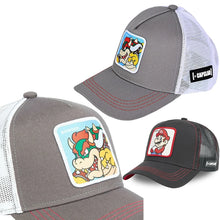 Lade das Bild in den Galerie-Viewer, Bowser oder Super Mario Bros Baseball Cap mit Netz