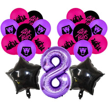 Lade das Bild in den Galerie-Viewer, Kpop Demon Hunter Saja Boys Geburtstags Deko