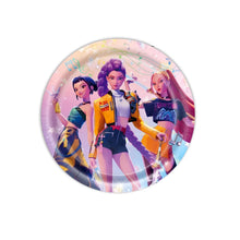 Lade das Bild in den Galerie-Viewer, Kindergeburtstag im K-Pop Demon Hunters Look – mit Banner, Bechern und weiterer Deko