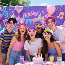 Lade das Bild in den Galerie-Viewer, Party etc. 12 Stk. — Lustige Kpop Demon Hunters Huntrx Masken für Feier