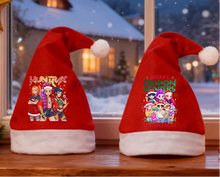 Lade das Bild in den Galerie-Viewer, Festliche Weihnachtsmütze im K-Pop Demon Hunters Design – passend für Kinder und Erwachsene