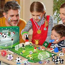 Lade das Bild in den Galerie-Viewer, Fußball Adventskalender 2025 für Kinder 24 Tage Überraschungen Socken Weihnachtsgeschenk Fans