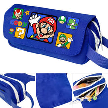 Lade das Bild in den Galerie-Viewer, Große Super Mario Federtasche mit viel Platz für Stifte etc.