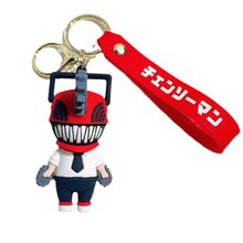 Lade das Bild in den Galerie-Viewer, Chainsaw Man Schlüsselanhänger, Pochita oder Pochita Denji