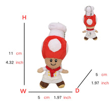 Lade das Bild in den Galerie-Viewer, Super Mario Plüsch Schlüsselanhänger - viele Motive