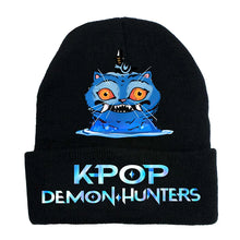 Lade das Bild in den Galerie-Viewer, Kuschelig warme Winter-Beanies im K-Pop Demon Hunters Design