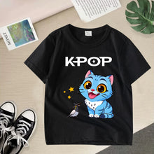 Lade das Bild in den Galerie-Viewer, Stylische K-Pop Demon Hunters T-Shirts für Kinder