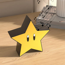 Lade das Bild in den Galerie-Viewer, Super Mario Stern oder Fragezeichen Lampe Nachtlicht Deko