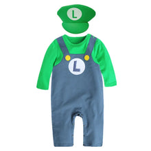 Lade das Bild in den Galerie-Viewer, Super Mario oder Luigi Kinder Kostüme
