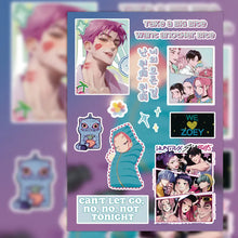 Lade das Bild in den Galerie-Viewer, K-Pop Demon Hunters Aufkleber-Set (8 Stk.) mit verschiedenen Motiven