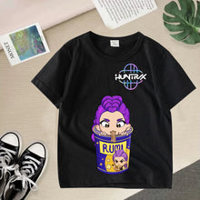 Lade das Bild in den Galerie-Viewer, Stylische K-Pop Demon Hunters T-Shirts für Kinder