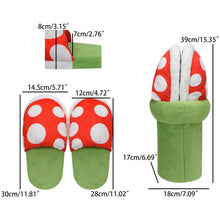 Lade das Bild in den Galerie-Viewer, Super Mario Plüschies Piranha, Hausschuhe