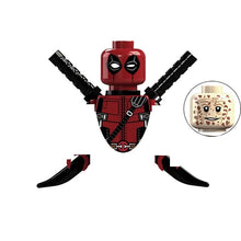 Lade das Bild in den Galerie-Viewer, Superhelden Mini Figuren Wolverine Logan Deadpool Venom Wade Carnage etc.