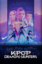 Lade das Bild in den Galerie-Viewer, Stilvoller Huntrx K-Pop Demon Hunters Kunstdruck als Wanddeko