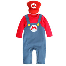 Lade das Bild in den Galerie-Viewer, Super Mario oder Luigi Kinder Kostüme