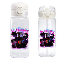 Lade das Bild in den Galerie-Viewer, Praktische Hunterx K-Pop Demon Hunters Wasserflasche für Sport & Alltag – erhältlich in 400 und 600 ml