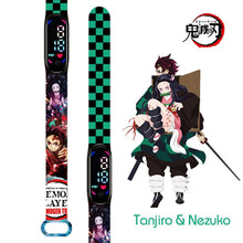 Lade das Bild in den Galerie-Viewer, Demon Slayer Digitale Kinder Armbanduhr kaufen - Pk.toys