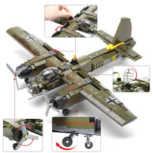 Lade das Bild in den Galerie-Viewer, Bausatz Militär Flugzeug Junkers Ju-88, 559 Teile kaufen - Pk.toys