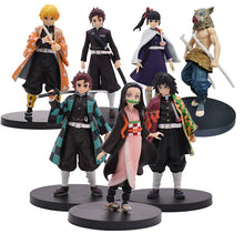 Lade das Bild in den Galerie-Viewer, Demon Slayer Spielzeug Figuren - Kimetsu no Yaiba Figure Tanjirou Nezuko Inosuke (ca. 16cm) kaufen - Pk.toys
