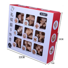 Lade das Bild in den Galerie-Viewer, 3D IQ Holzpuzzle Knobelspiel Lern Puzzle kaufen - Pk.toys