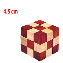 Lade das Bild in den Galerie-Viewer, 3D IQ Holzpuzzle Knobelspiel Lern Puzzle kaufen - Pk.toys