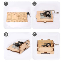 Lade das Bild in den Galerie-Viewer, 3D Hand-Spieluhr Puzzle aus Holz kaufen - Pk.toys
