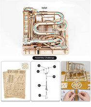 Lade das Bild in den Galerie-Viewer, Robo Murmelbahn aus Holz Spielzeug kaufen - Pk.toys