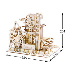 Lade das Bild in den Galerie-Viewer, Robo Murmelbahn aus Holz Spielzeug kaufen - Pk.toys