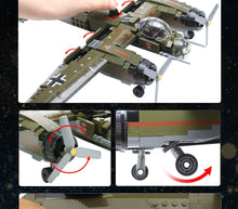 Lade das Bild in den Galerie-Viewer, Bausatz Militär Flugzeug Junkers Ju-88, 559 Teile kaufen - Pk.toys