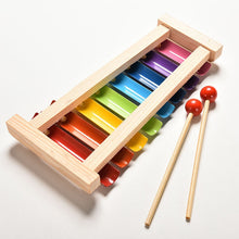 Lade das Bild in den Galerie-Viewer, Holzinstrument Xylophon Regenbogen für Kinder kaufen - Pk.toys