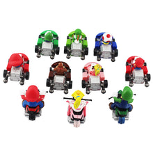 Lade das Bild in den Galerie-Viewer, 10er Set Super Mario Spiel Autos mit Pullback Funktion kaufen - Pk.toys
