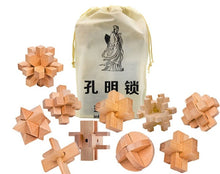 Lade das Bild in den Galerie-Viewer, 3D IQ Holzpuzzle Knobelspiel Lern Puzzle kaufen - Pk.toys